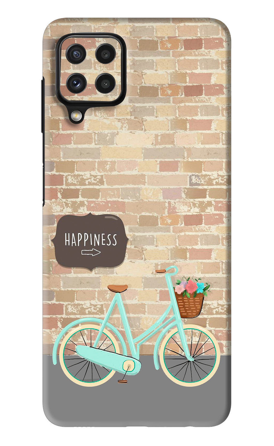 Happiness Artwork Samsung Galaxy A22 Back Skin Wrap