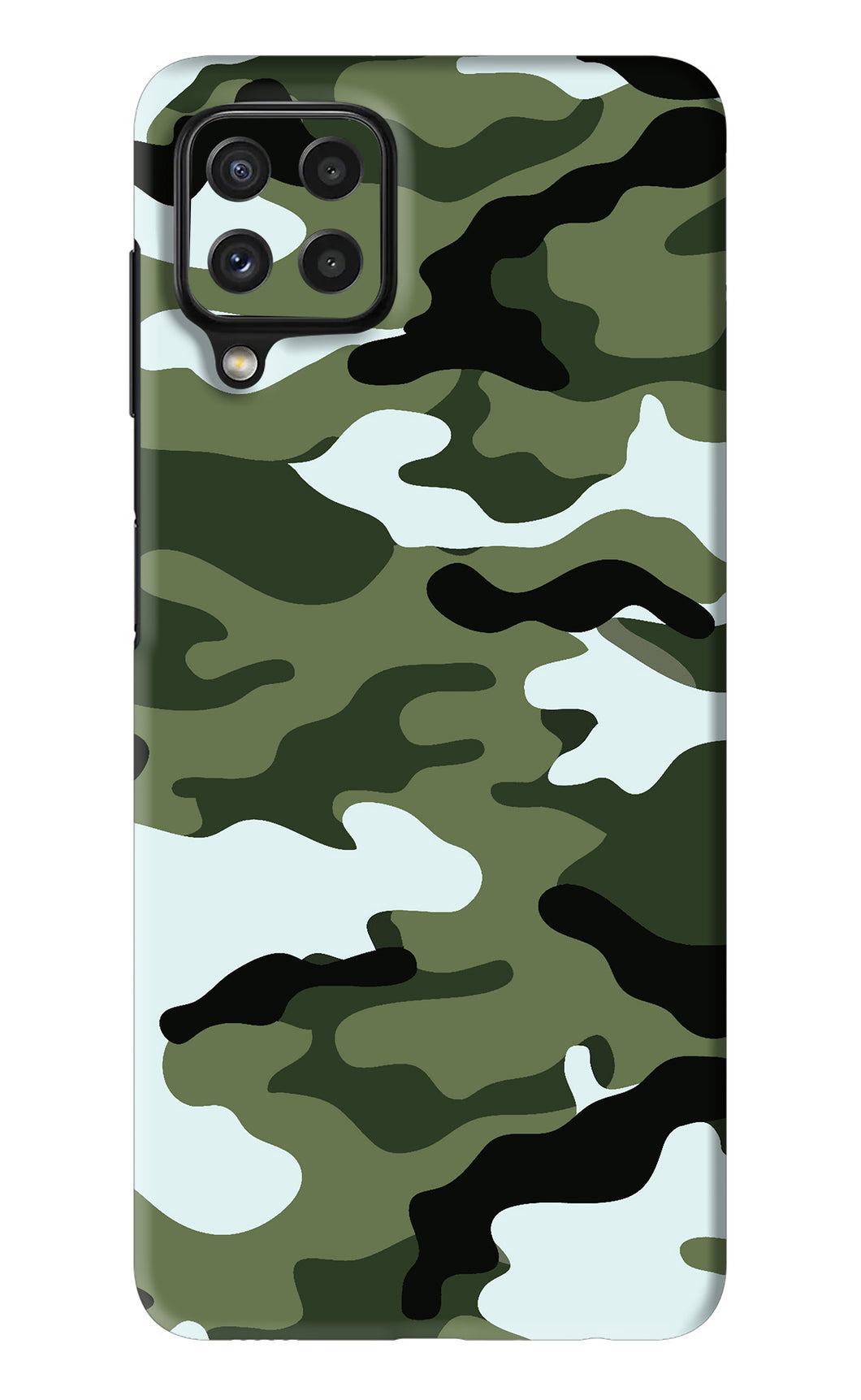Camouflage 1 Samsung Galaxy A22 Back Skin Wrap