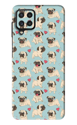 Pug Dog Samsung Galaxy A22 Back Skin Wrap