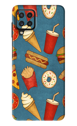 Foodie Samsung Galaxy A22 Back Skin Wrap