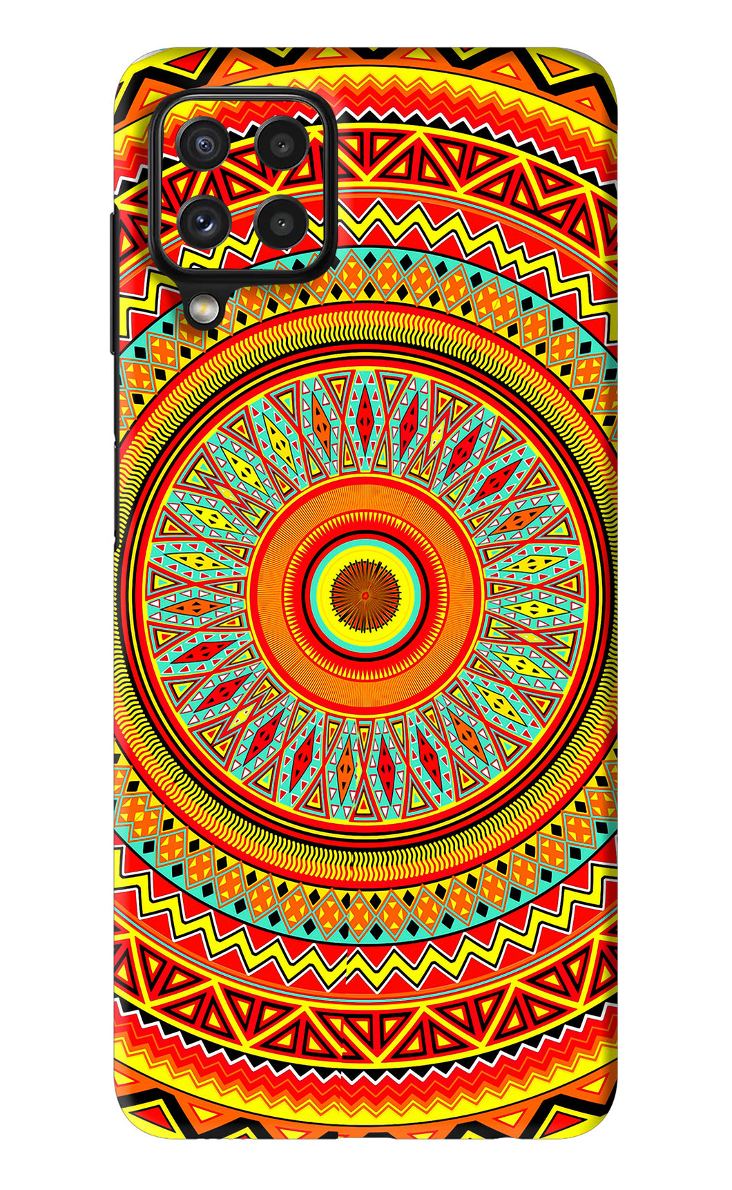 Mandala Pattern Samsung Galaxy A22 Back Skin Wrap