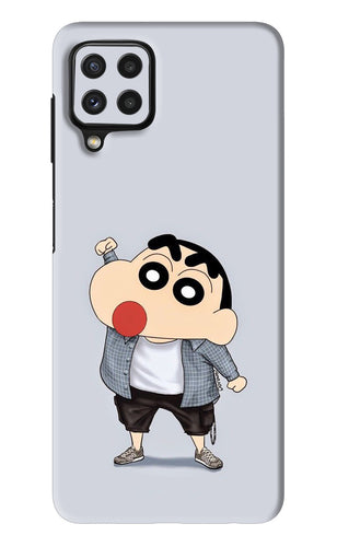 Shinchan Samsung Galaxy A22 Back Skin Wrap