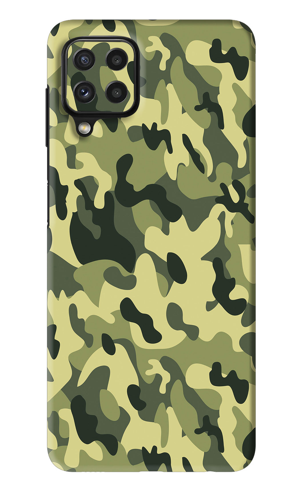 Camouflage Samsung Galaxy A22 Back Skin Wrap