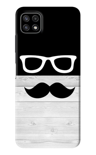 Mustache Samsung Galaxy A22 5G Back Skin Wrap