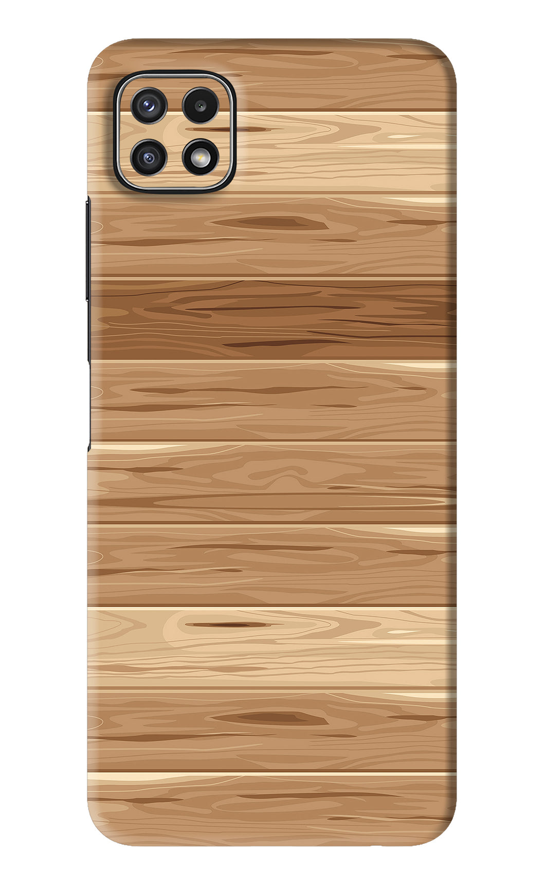 Wooden Vector Samsung Galaxy A22 5G Back Skin Wrap