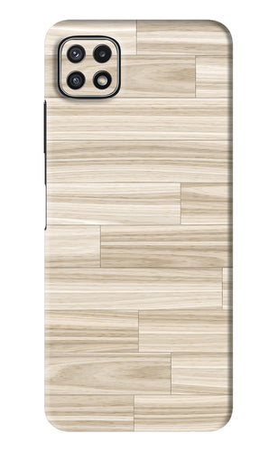 Wooden Art Texture Samsung Galaxy A22 5G Back Skin Wrap