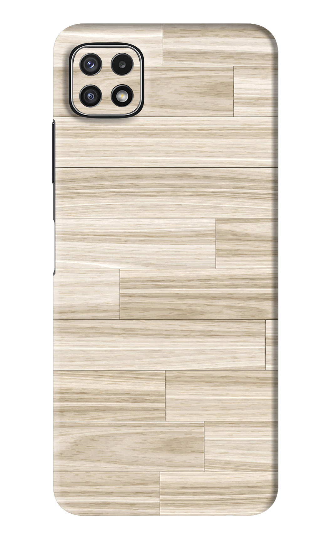 Wooden Art Texture Samsung Galaxy A22 5G Back Skin Wrap