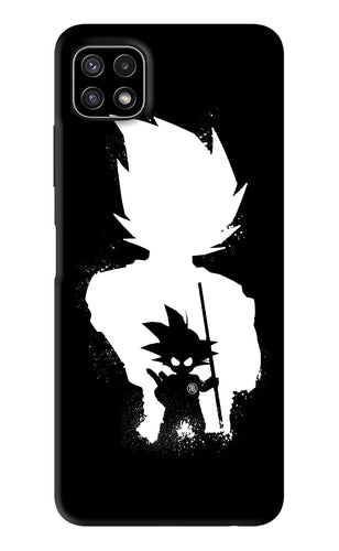 Goku Shadow Samsung Galaxy A22 5G Back Skin Wrap