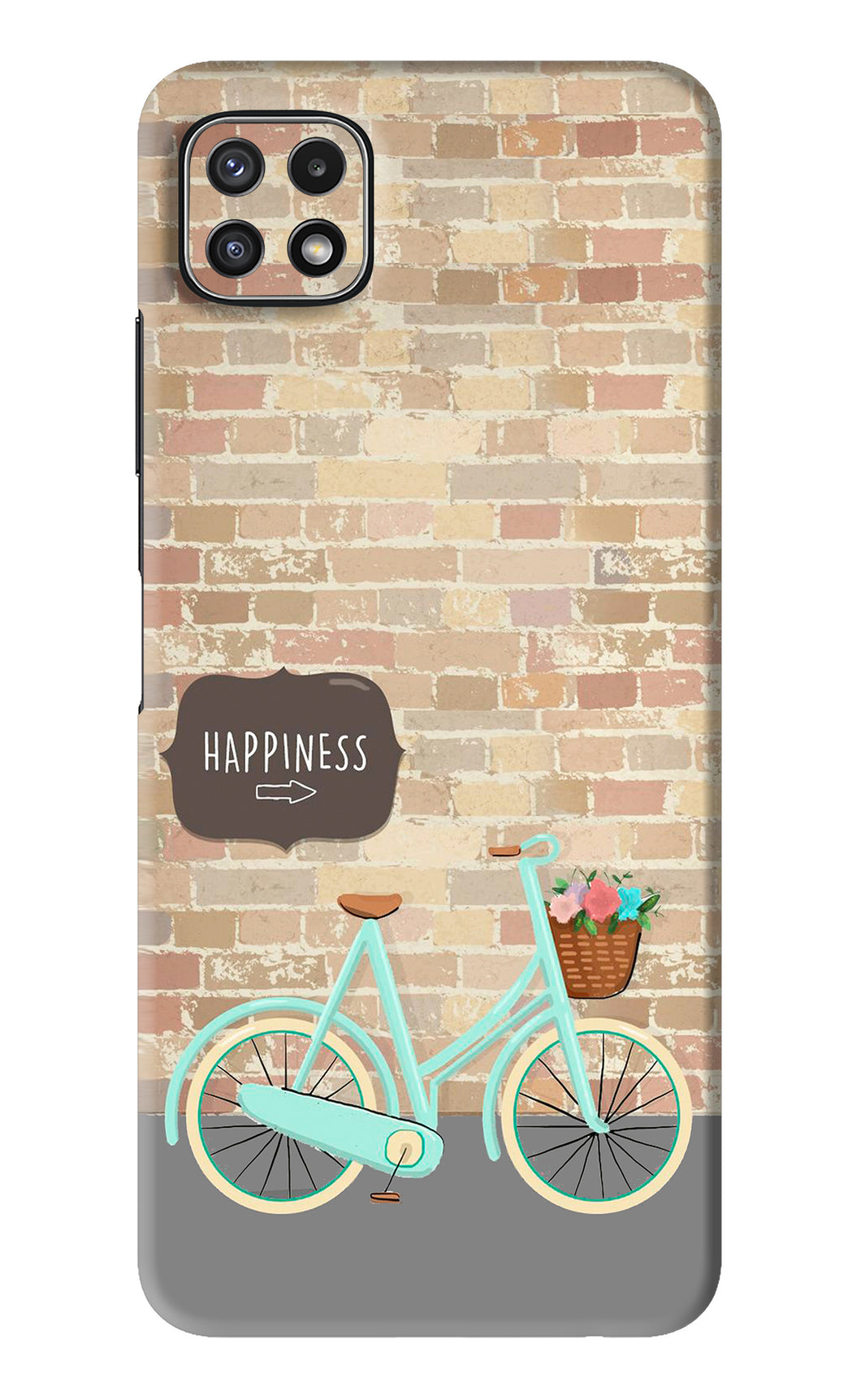Happiness Artwork Samsung Galaxy A22 5G Back Skin Wrap