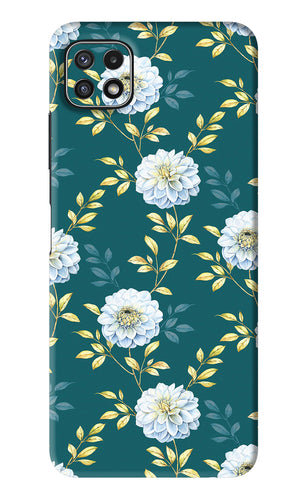 Flowers 5 Samsung Galaxy A22 5G Back Skin Wrap