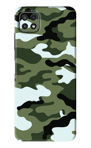 Camouflage 1 Samsung Galaxy A22 5G Back Skin Wrap