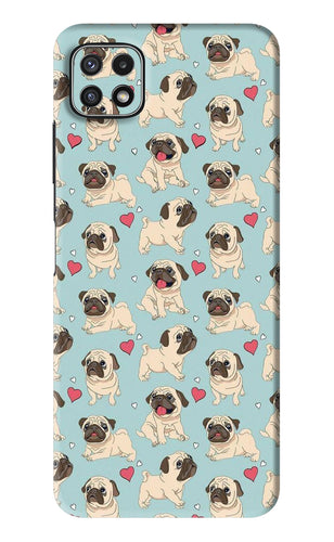 Pug Dog Samsung Galaxy A22 5G Back Skin Wrap