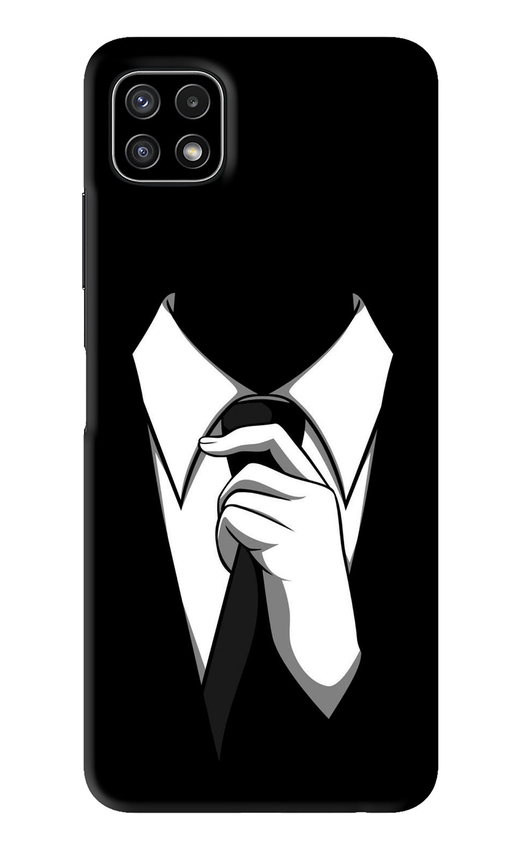 Black Tie Samsung Galaxy A22 5G Back Skin Wrap