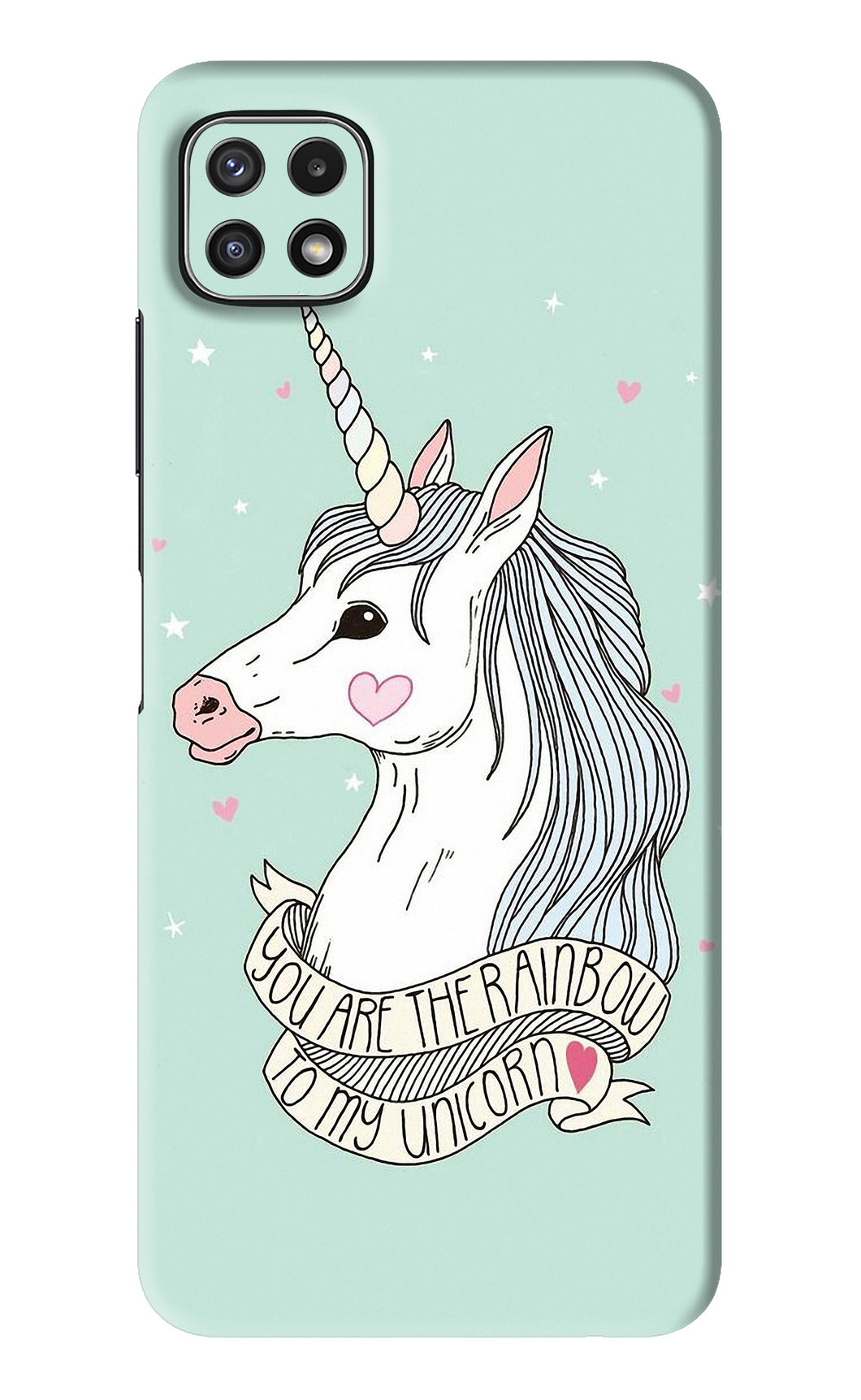 Unicorn Wallpaper Samsung Galaxy A22 5G Back Skin Wrap