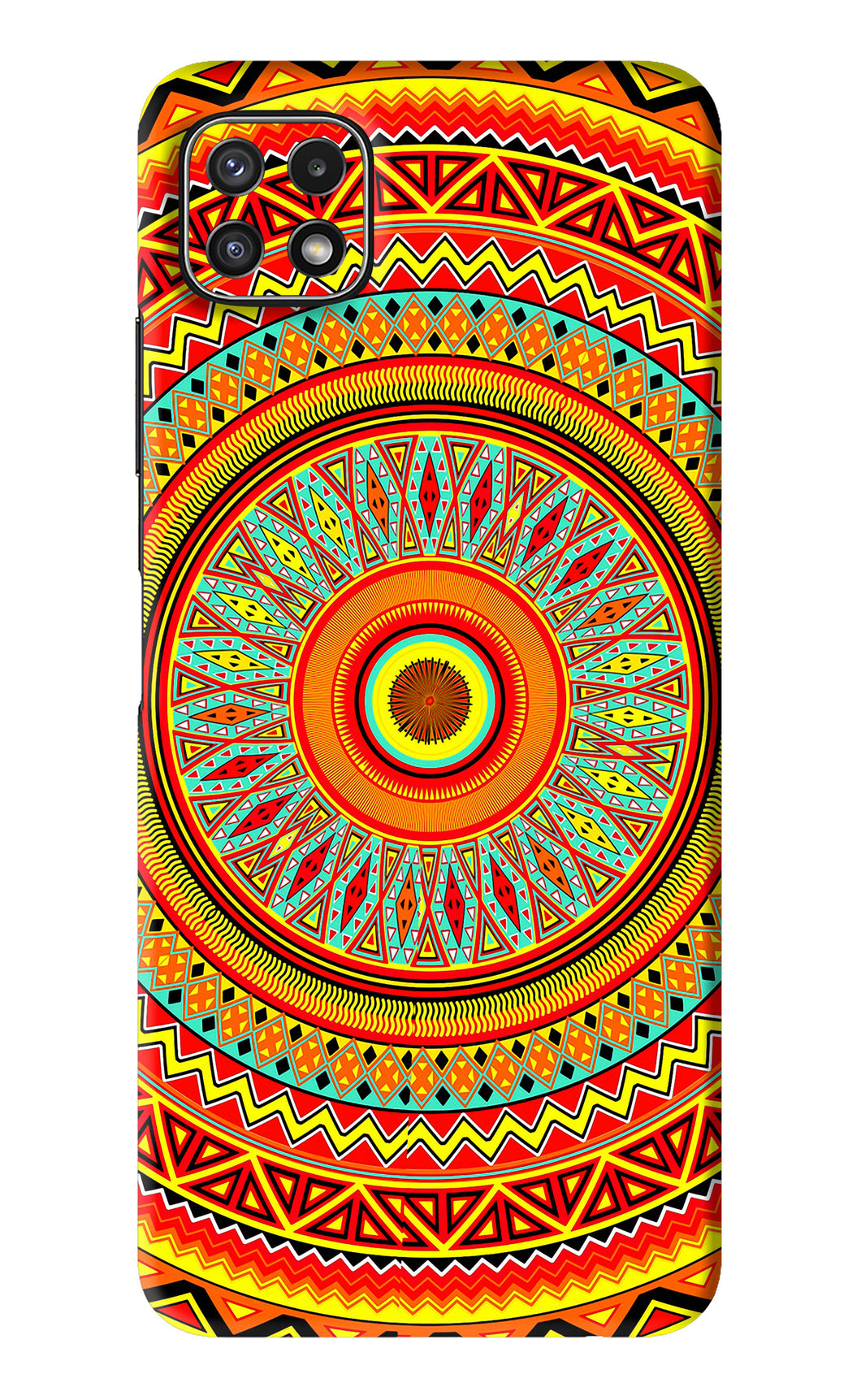 Mandala Pattern Samsung Galaxy A22 5G Back Skin Wrap