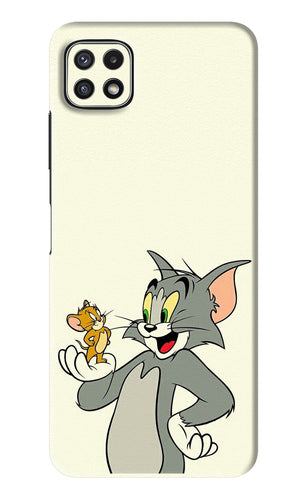 Tom & Jerry Samsung Galaxy A22 5G Back Skin Wrap