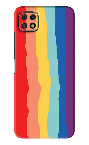 Rainbow Samsung Galaxy A22 5G Back Skin Wrap