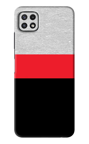 Tri Color Pattern Samsung Galaxy A22 5G Back Skin Wrap