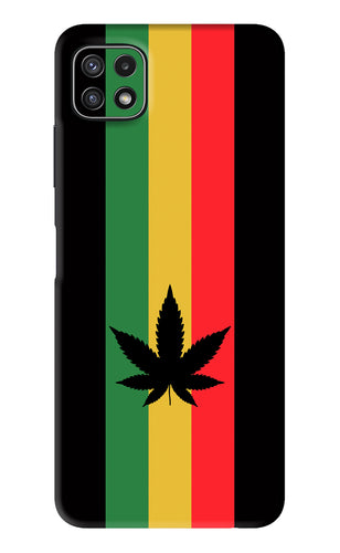 Weed Flag Samsung Galaxy A22 5G Back Skin Wrap