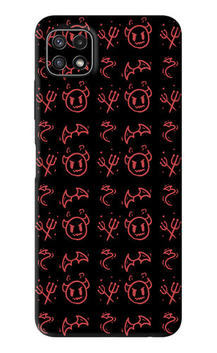Devil Samsung Galaxy A22 5G Back Skin Wrap