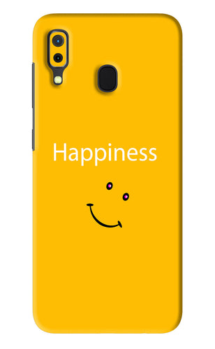 Happiness With Smiley Samsung Galaxy A30 Back Skin Wrap