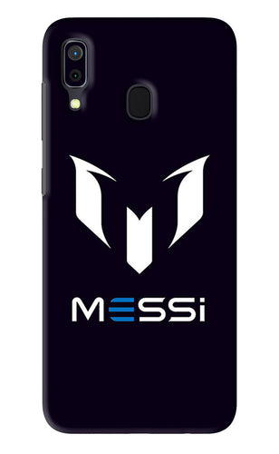 Messi Logo Samsung Galaxy A30 Back Skin Wrap