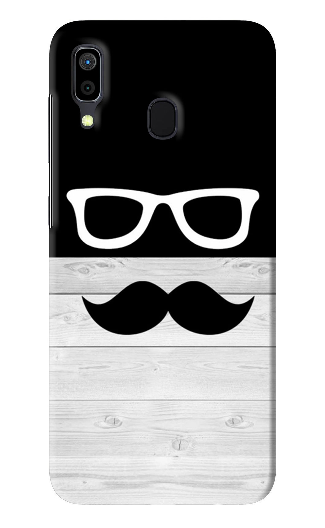 Mustache Samsung Galaxy A30 Back Skin Wrap