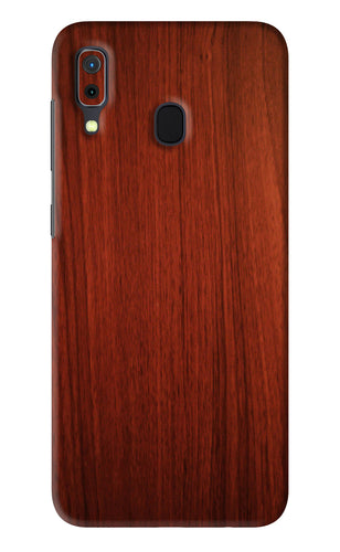 Wooden Plain Pattern Samsung Galaxy A30 Back Skin Wrap