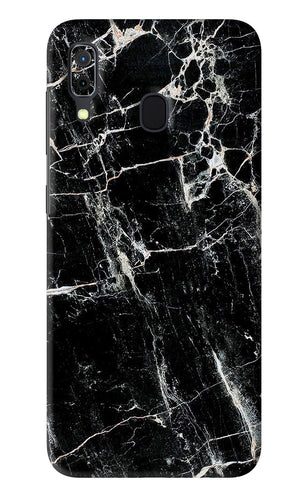 Black Marble Texture 1 Samsung Galaxy A30 Back Skin Wrap