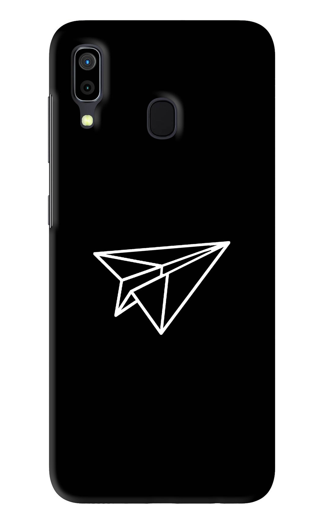 Paper Plane White Samsung Galaxy A30 Back Skin Wrap