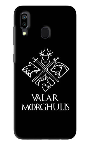 Valar Morghulis | Game Of Thrones Samsung Galaxy A30 Back Skin Wrap