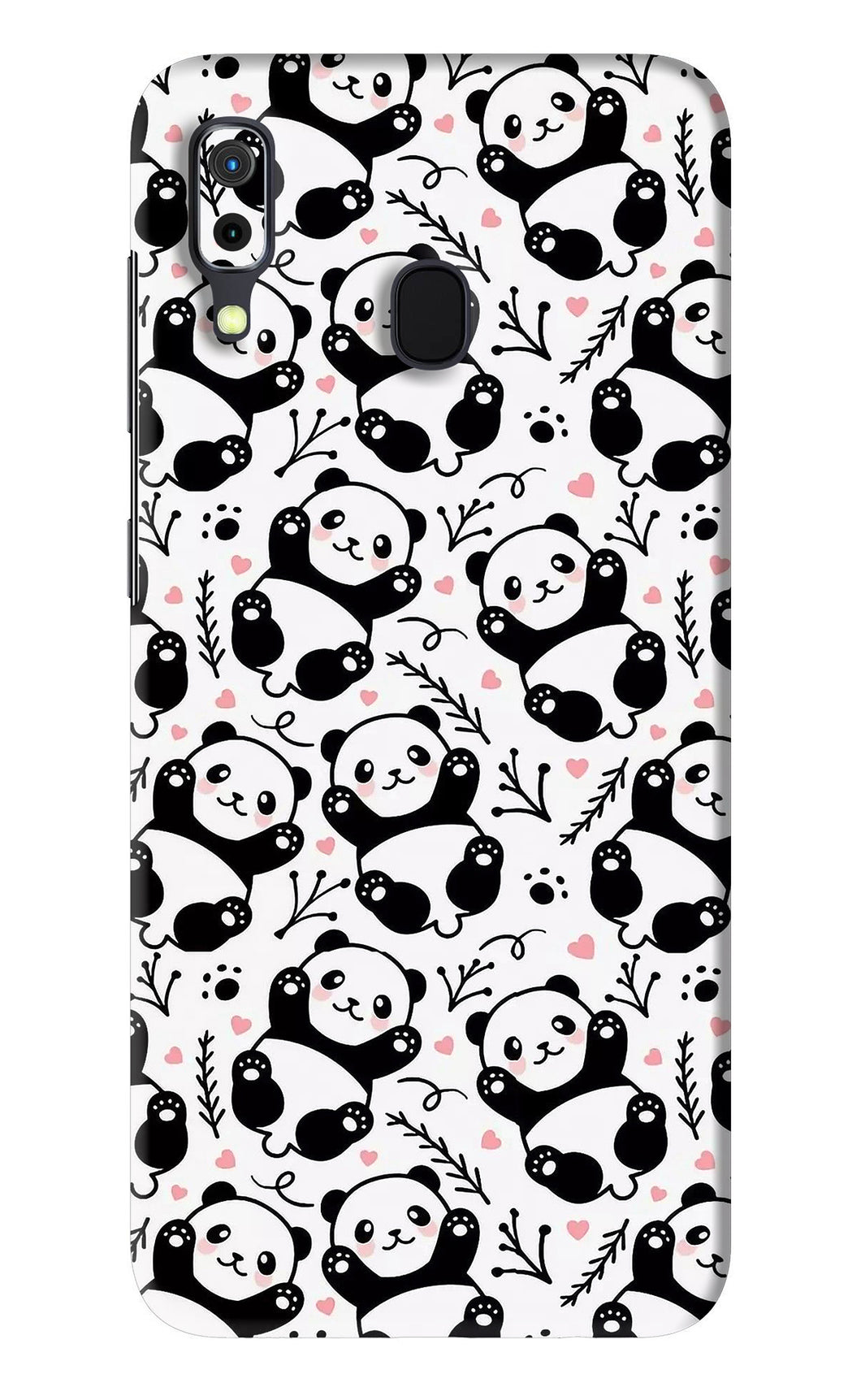 Cute Panda Samsung Galaxy A30 Back Skin Wrap