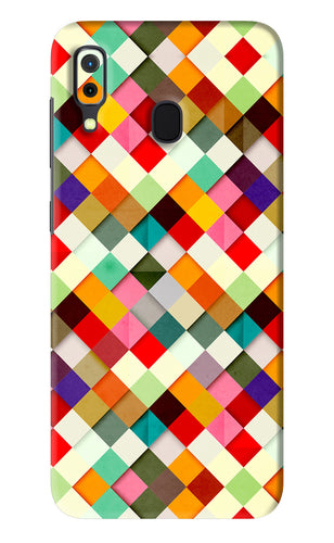 Geometric Abstract Colorful Samsung Galaxy A30 Back Skin Wrap