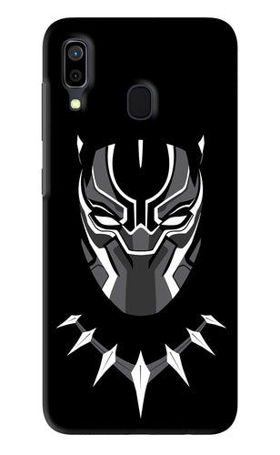 Black Panther Samsung Galaxy A30 Back Skin Wrap