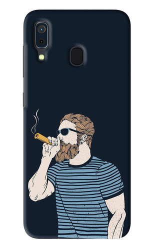 Smoking Samsung Galaxy A30 Back Skin Wrap