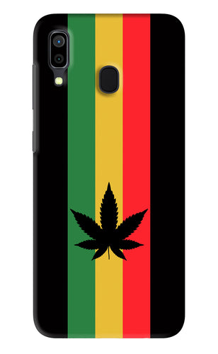 Weed Flag Samsung Galaxy A30 Back Skin Wrap