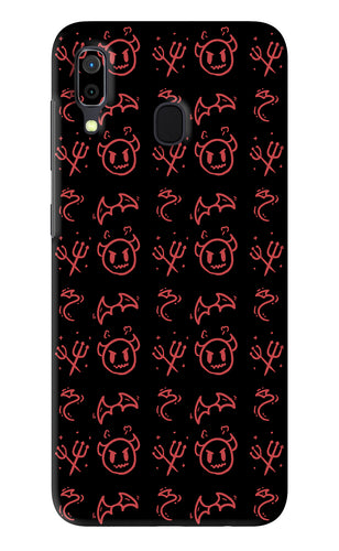 Devil Samsung Galaxy A30 Back Skin Wrap