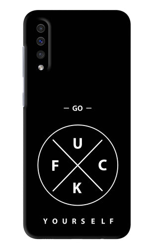 Go Fuck Yourself Samsung Galaxy A30s Back Skin Wrap