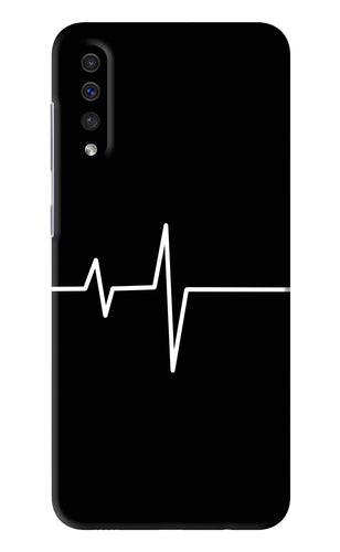 Heart Beats Samsung Galaxy A30s Back Skin Wrap