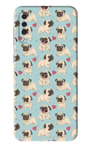 Pug Dog Samsung Galaxy A30s Back Skin Wrap