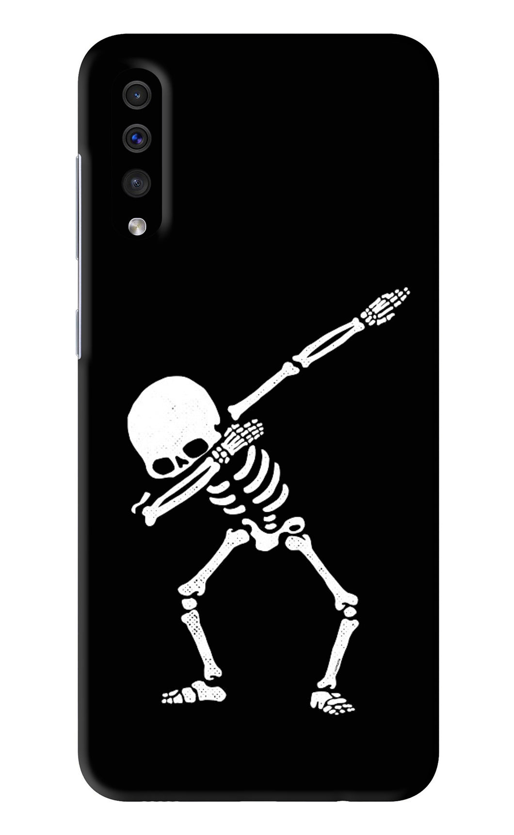 Dabbing Skeleton Art Samsung Galaxy A30s Back Skin Wrap