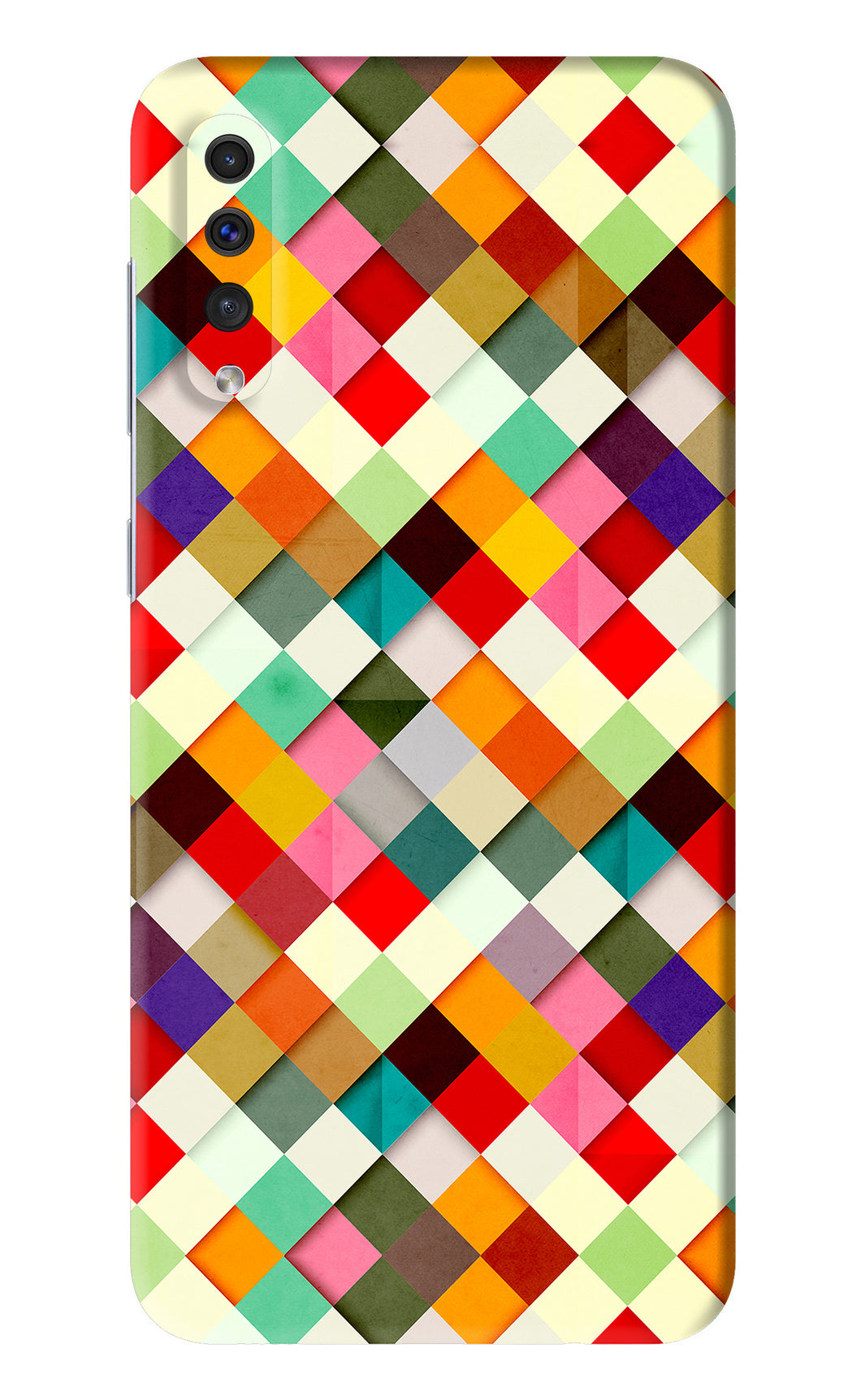 Geometric Abstract Colorful Samsung Galaxy A30s Back Skin Wrap