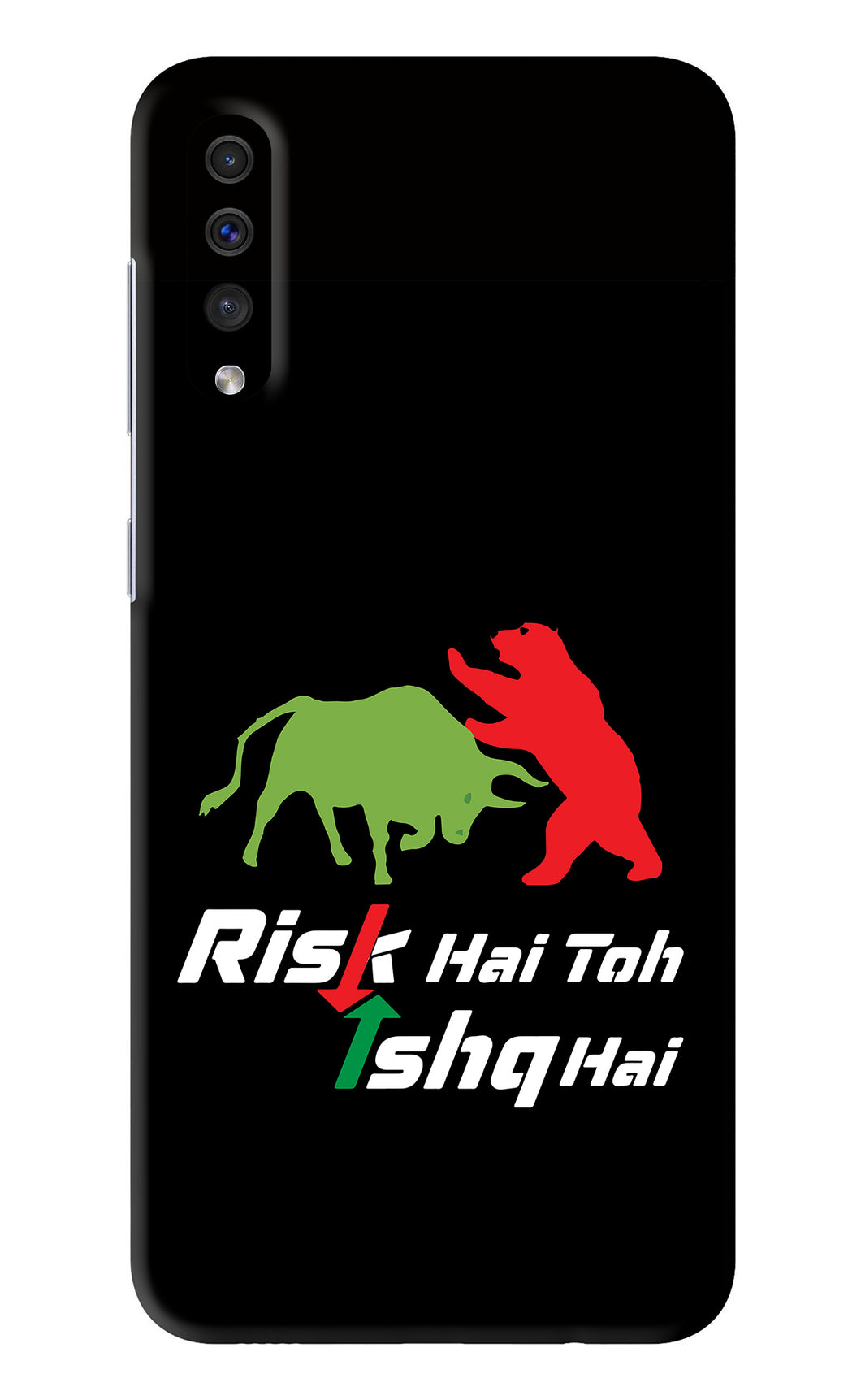 Risk Hai Toh Ishq Hai Samsung Galaxy A30s Back Skin Wrap