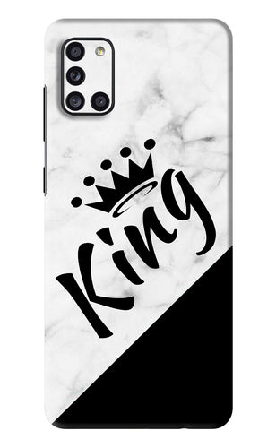 King Samsung Galaxy A31 Back Skin Wrap