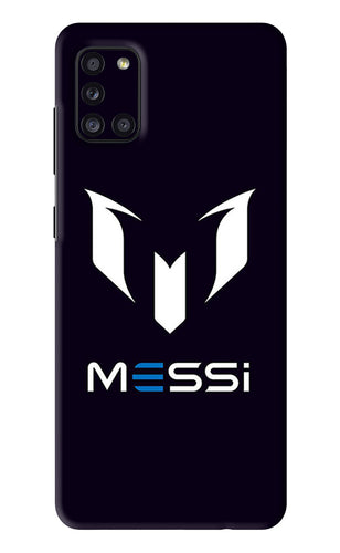 Messi Logo Samsung Galaxy A31 Back Skin Wrap