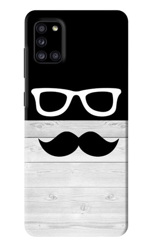 Mustache Samsung Galaxy A31 Back Skin Wrap