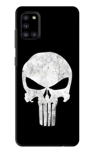 Punisher Skull Samsung Galaxy A31 Back Skin Wrap