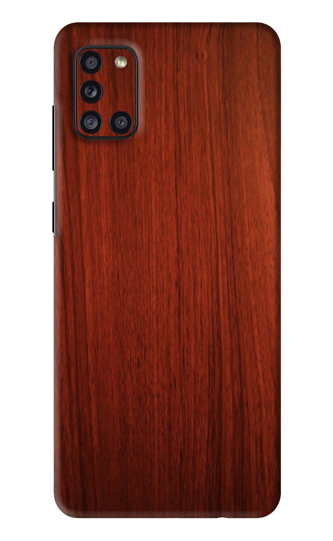 Wooden Plain Pattern Samsung Galaxy A31 Back Skin Wrap