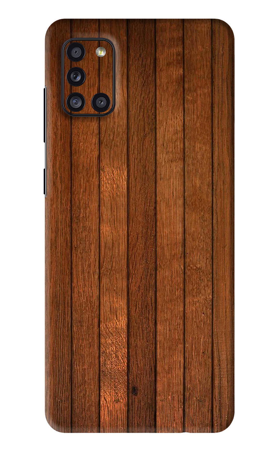Wooden Artwork Bands Samsung Galaxy A31 Back Skin Wrap