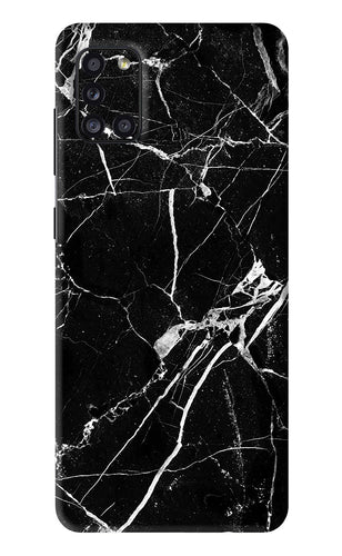 Black Marble Texture 2 Samsung Galaxy A31 Back Skin Wrap